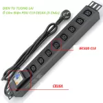 Ổ Cắm Điện PDU C13 CB16A (3 Chấu)
